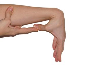 Finger stretches for those suffering from EDS