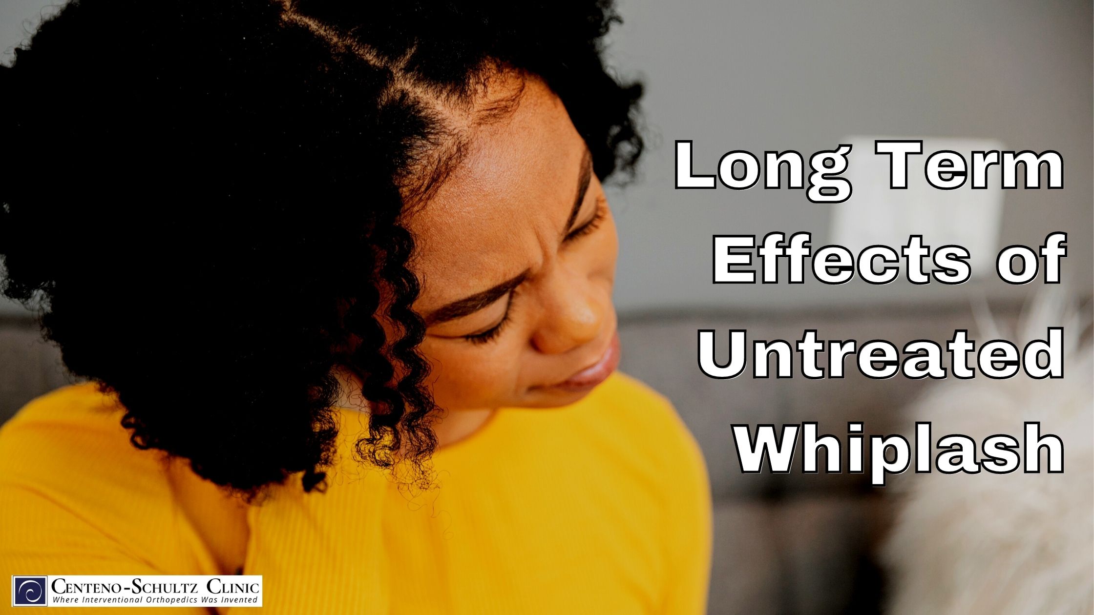 what are the longterm effects of untreated whiplash