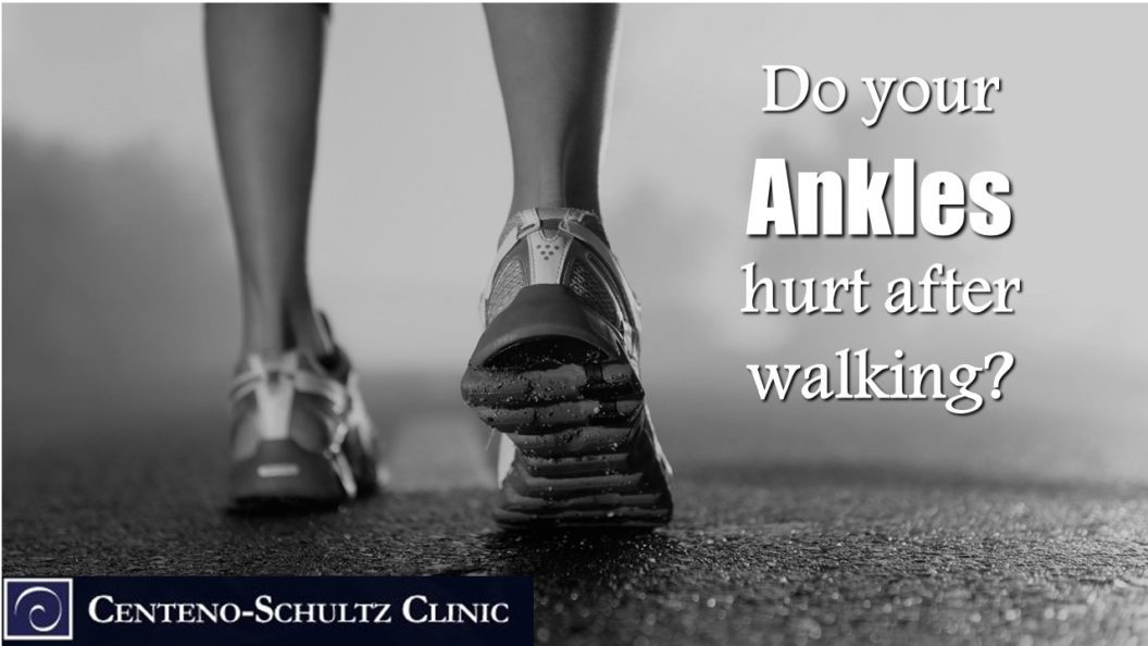 ankle instability - ankles get sore after walking