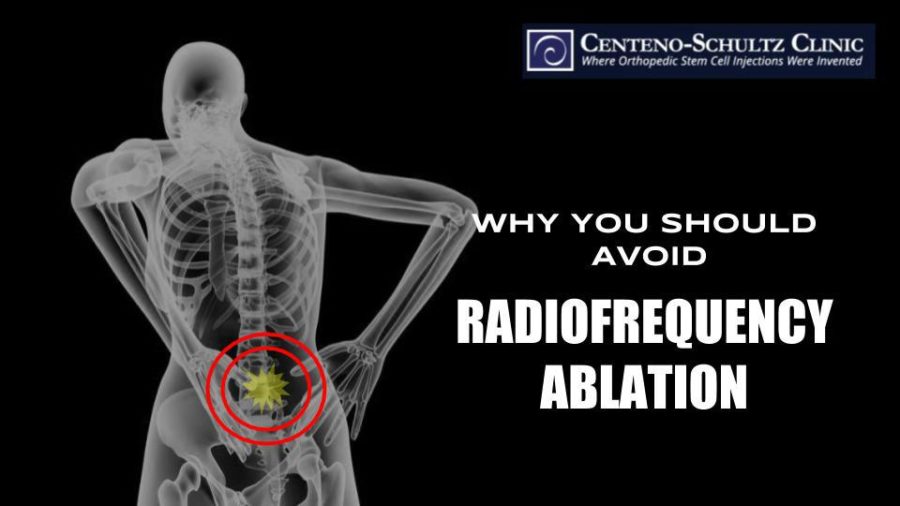 Who should not have radiofrequency ablation?
